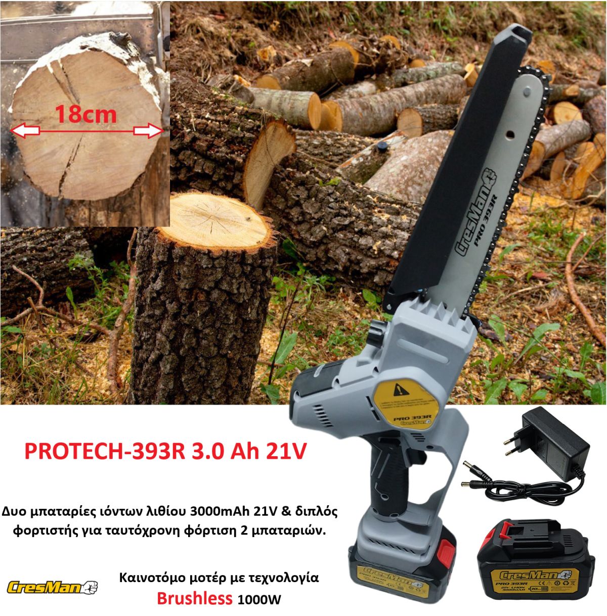 Cresman Protech-393R Full Set